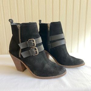 D.V. Dolce Vita suede moto booties